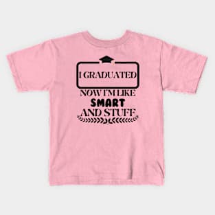 Class of 2024 Senior Graduation Gifts Funny Graduate 2024 T-Shirt Kids T-Shirt